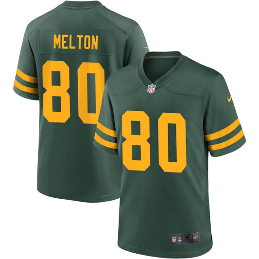 Bo Melton Green Bay Packers Nike Alternate Jersey - Green