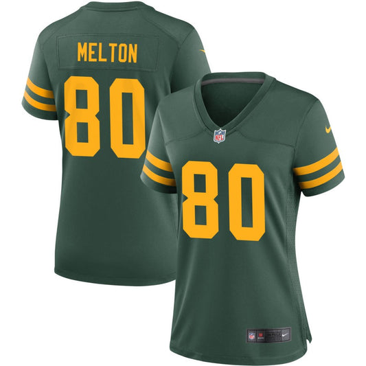 Bo Melton Green Bay Packers Nike Women's Alternate Jersey - Green