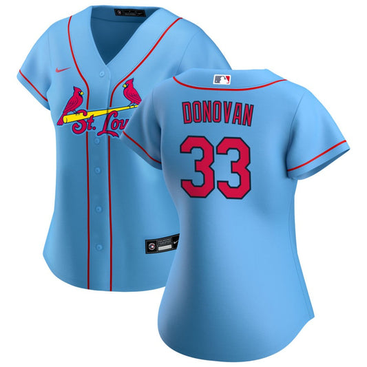 Brendan Donovan St. Louis Cardinals Nike Women's Alternate Replica Jersey - Blue