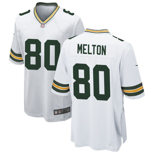Bo Melton Green Bay Packers Nike Game Jersey - White