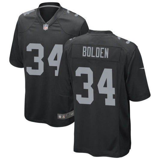 Brandon Bolden Las Vegas Raiders Nike Game Jersey - Black