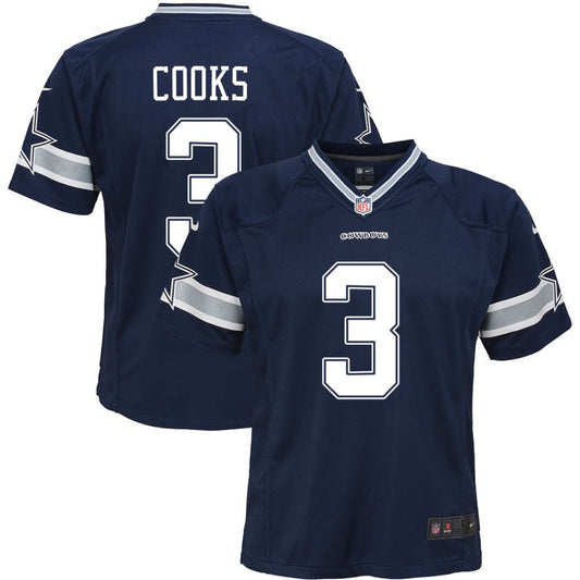 Brandin Cooks Dallas Cowboys Nike Youth Game Jersey - Navy