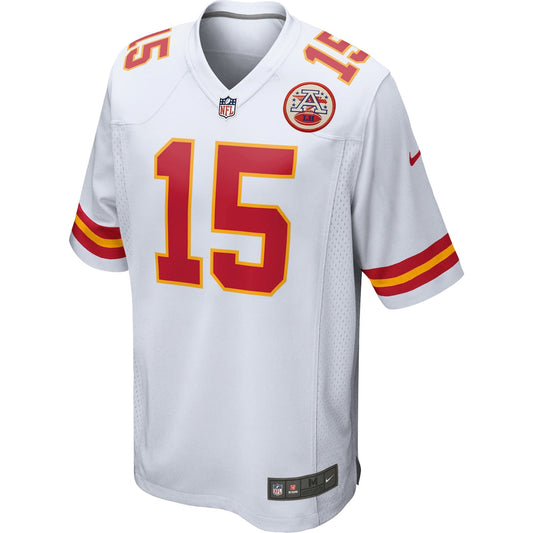 Boys' Grade School Patrick Mahomes Nike Chiefs Team Color Game Day Jersey - White