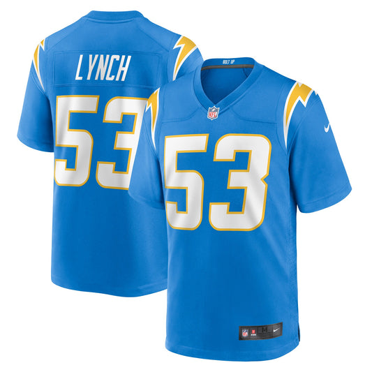 Blake Lynch Los Angeles Chargers Nike  Game Jersey - Powder Blue