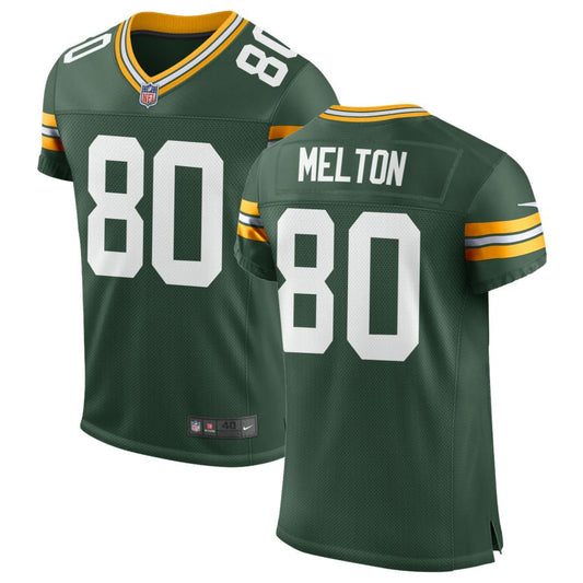 Bo Melton Green Bay Packers Nike Classic Elite Jersey - Green