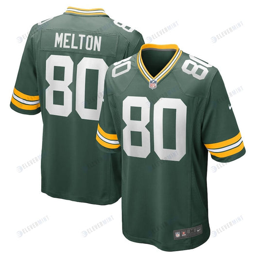 Bo Melton 80 Green Bay Packers Men Home Game Jersey - Green