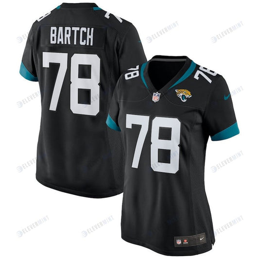 Ben Bartch 78 Jacksonville Jaguars Women's Game Jersey - Black