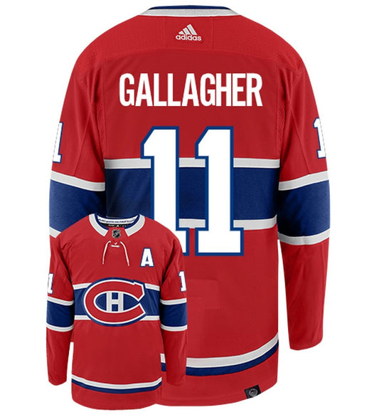 Brendan Gallagher Montreal Canadiens Adidas Primegreen Authentic NHL Hockey Jersey