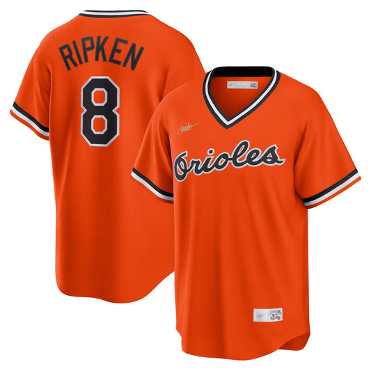 Cal Ripken Jr. Baltimore Orioles Nike Alternate Cooperstown Collection Player Jersey - Orange