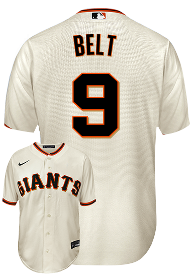 Brandon Belt Jersey - San Francisco Giants Replica Adult Home Jersey