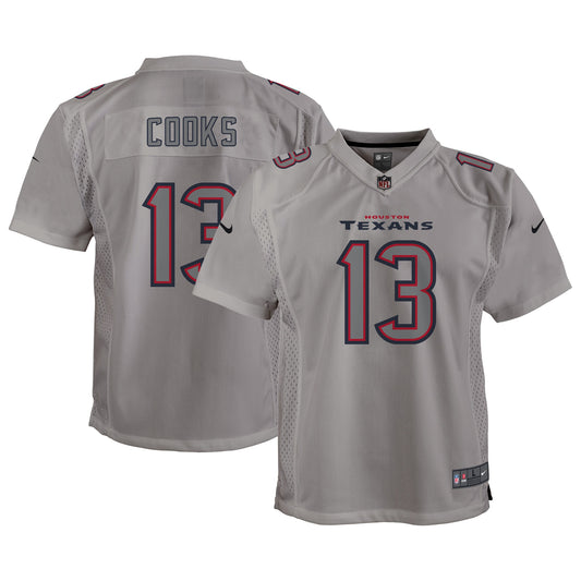 Brandin Cooks Houston Texans Nike Youth Atmosphere Game Jersey - Gray