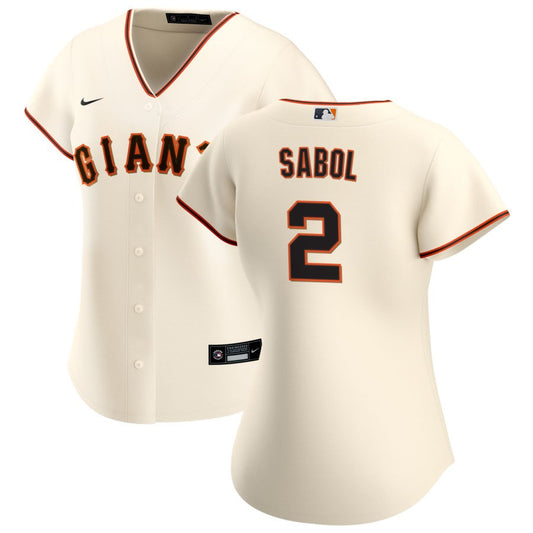 Blake Sabol San Francisco Giants Nike Women's Home Replica Jersey - Cream