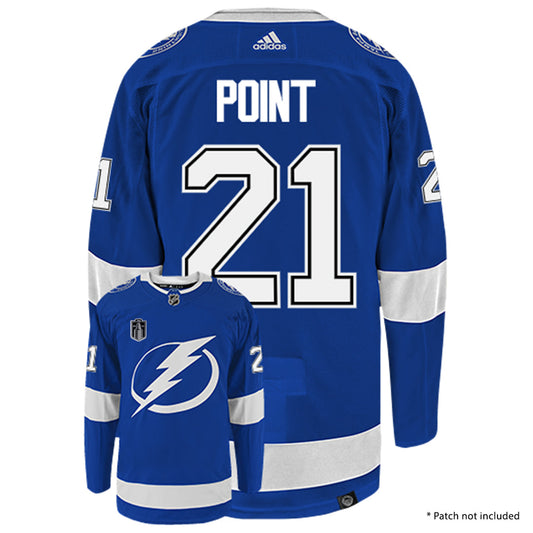 Brayden Point Tampa Bay Lightning Adidas Primegreen Authentic NHL Hockey Jersey